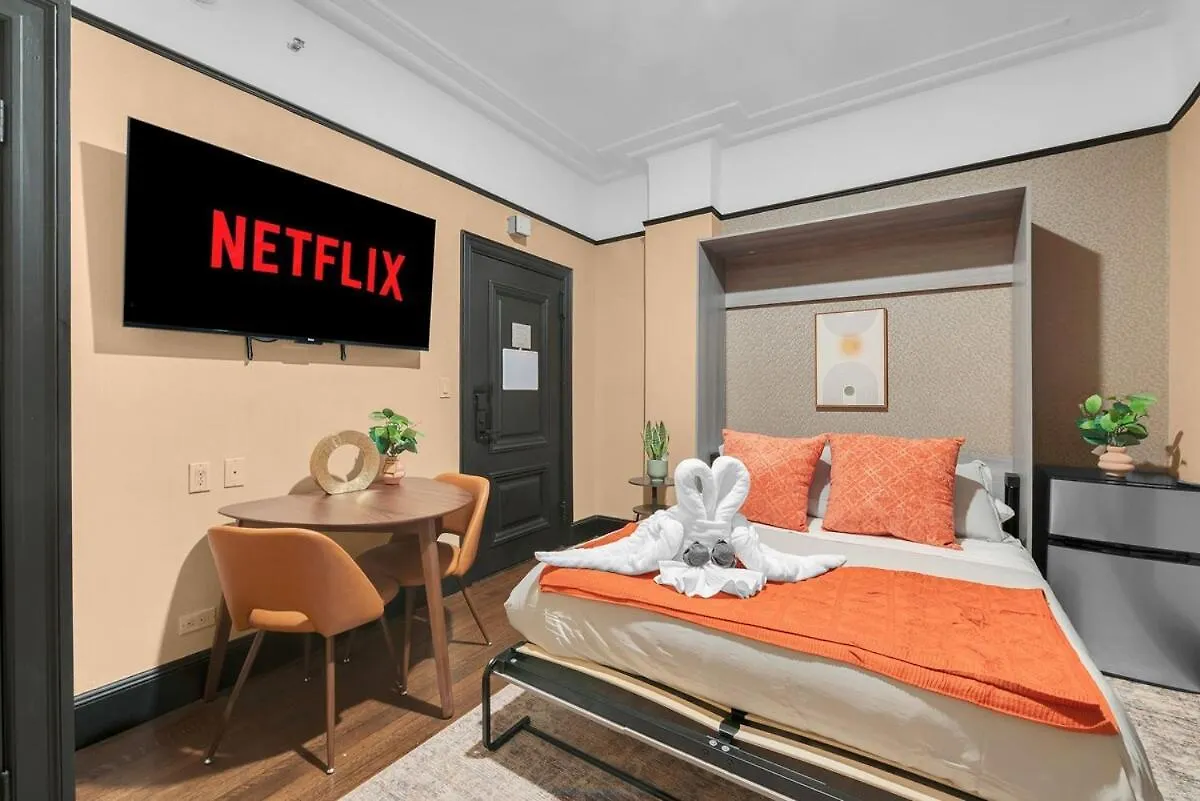Stunning Condo In Heart Of New York With Gym & More 아파트
